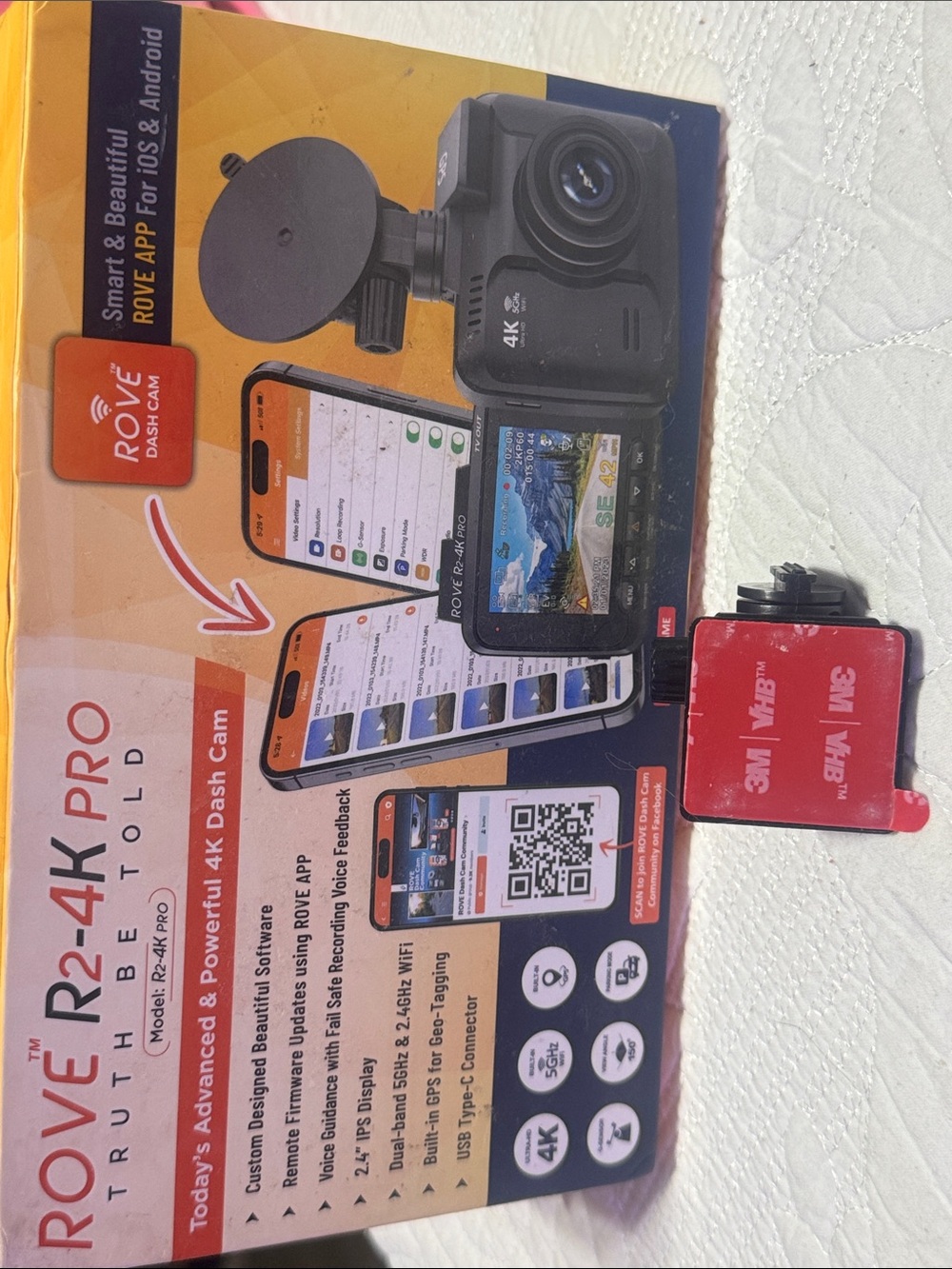 ROVE R2-4K Pro - High Definition Dash Camera - Picture 3 of 3